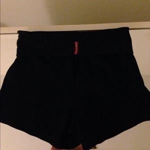 Hardtail black spandex shorts small sz S womens