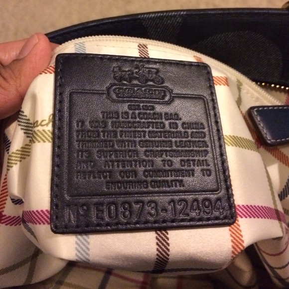 🎉SALE🎉Coach Blue Denim Color Purse - Picture 3 of 4