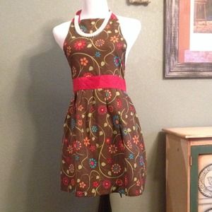Floral vintage inspired apron