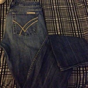 William Rast straight leg jeans