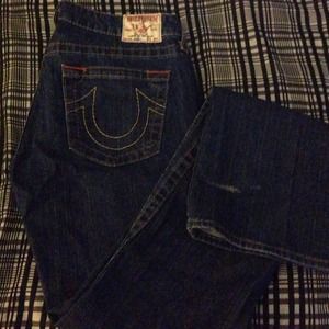 True Religion straight leg jeans
