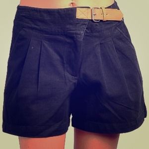 Shorts With attached Belt.
