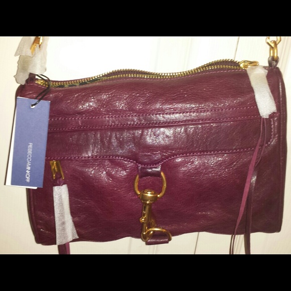 Rebecca Minkoff Burgundy M.A.C.