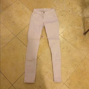 rag & bone legging skinny jeans pants 24 white