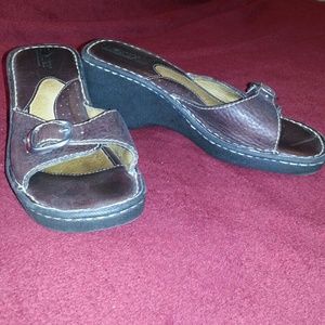 Born wedge heel sandals