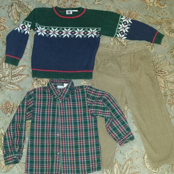 Good Lad (From Macys) Sweaters - Boys Holiday Sweater Outfit
