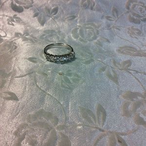 Sterling Silver cubic zerconia Ring