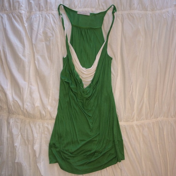 White and green shirt - Picture 1 of 2