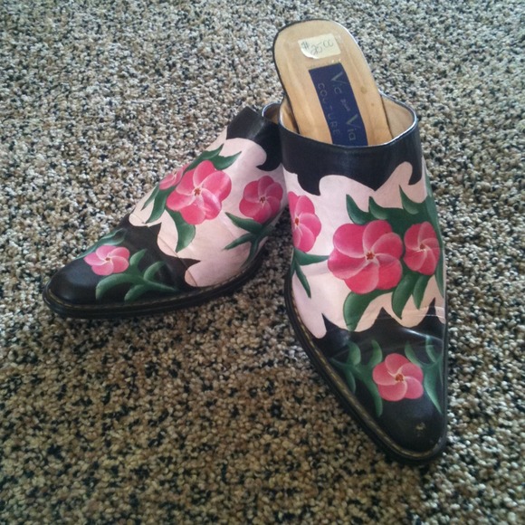 Hand painted. One of a Kind!