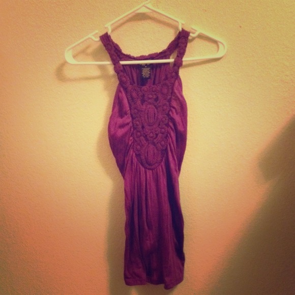 Purple Racerback Top