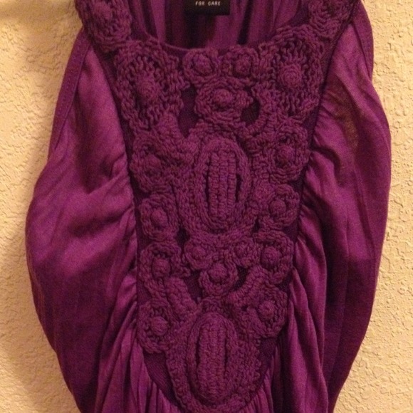 Purple Racerback Top - Picture 2 of 3