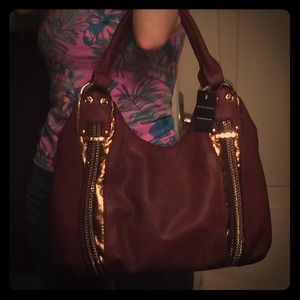 Leather handbag