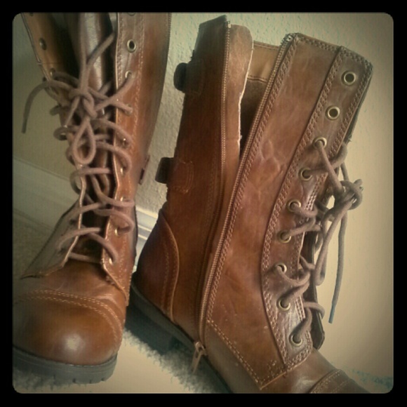 Brown boots