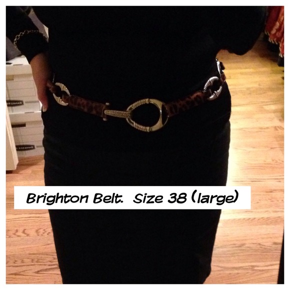Brighton Belt. Size 38 has stretch