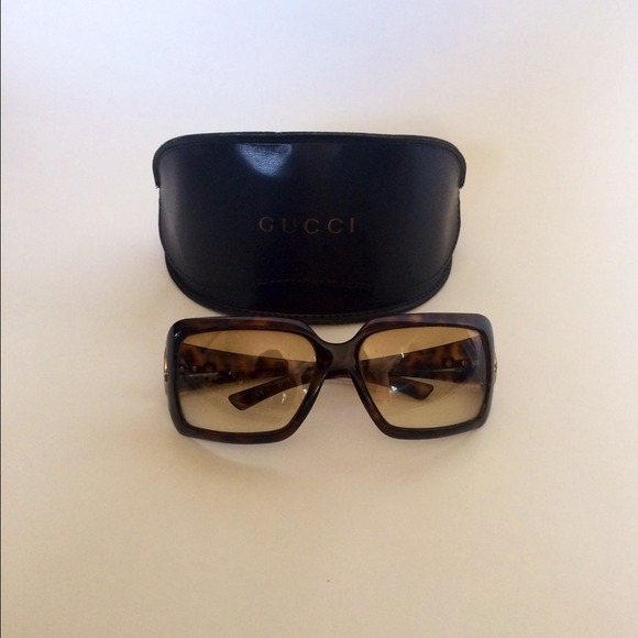 Gucci- Horsebit, Tortoise Shell Sunglasses