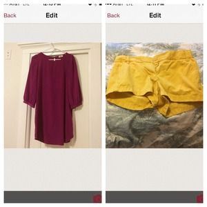 Bundle shorts and tunic dress