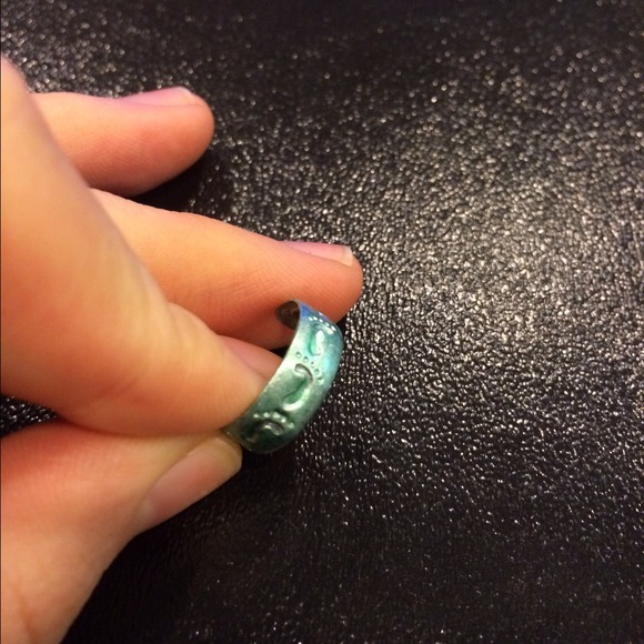 #7.green footprint ring