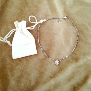 David Yurman Necklace with Diamonds.