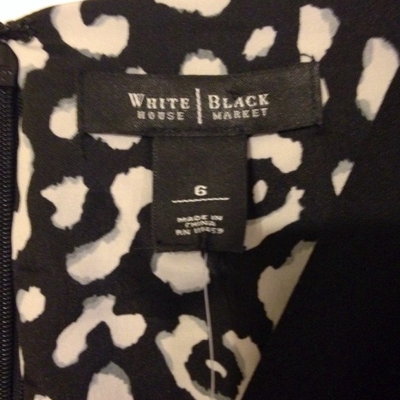 Reduced! New! White House Black Market Dress-sz 6 - Picture 4 of 4