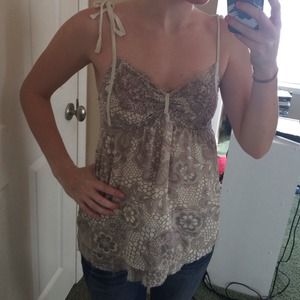 paisley tank top