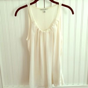 S Banana Republic Cream Tank Top
