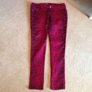 Leopard/Cheetah Skinny Jeans