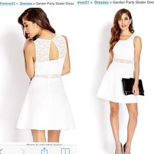 Garden party skater dress