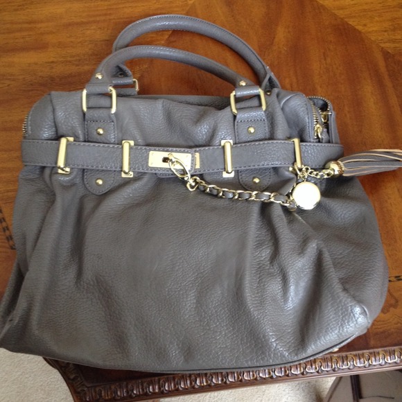SOLD!! Steve Madden Large Tote- Color: Grey