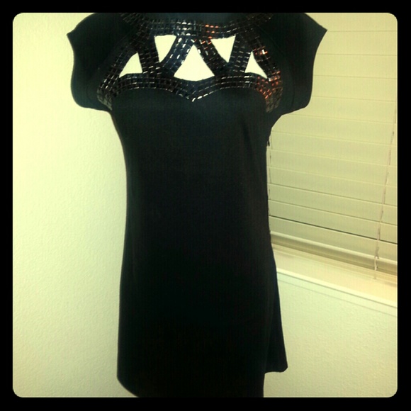 BCBG Black reversable dress