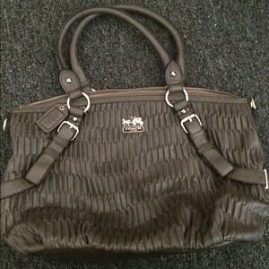 Grey handbag