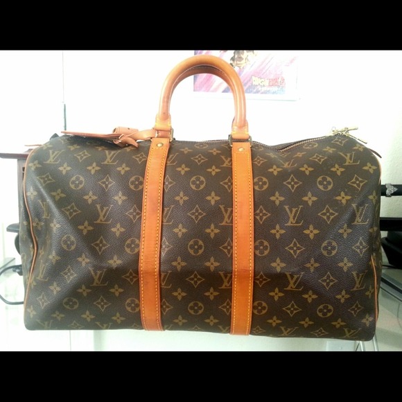 *SOLD*$60 OFF Authentic LV Keepall 45