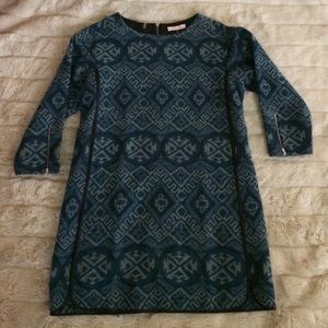 Rebecca Taylor $450 Aztec Tunic Dress