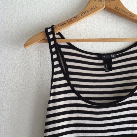 H&M striped tank top