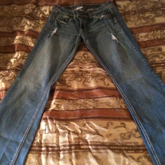 Distressed jeans bundle reserved