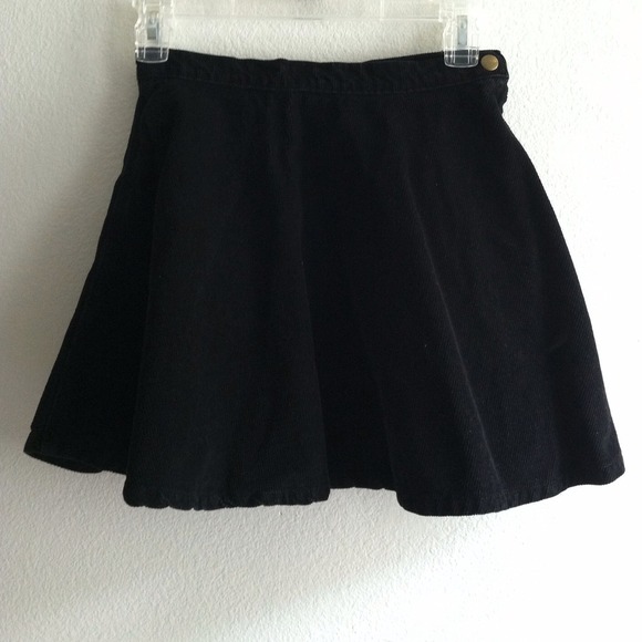 American Apparel//Corduroy Circle Skirt