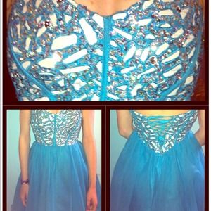 Dress from promgirl short promdress above the knee