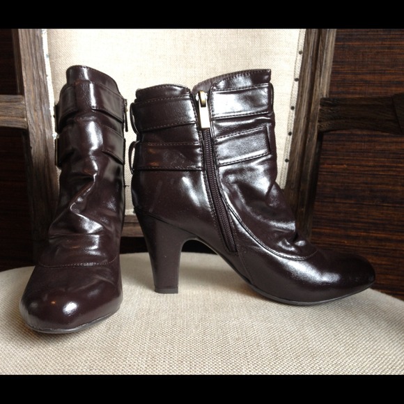 Brown Booties - Picture 2 of 3