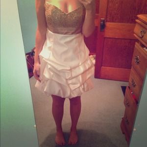 Off white party/formal dress