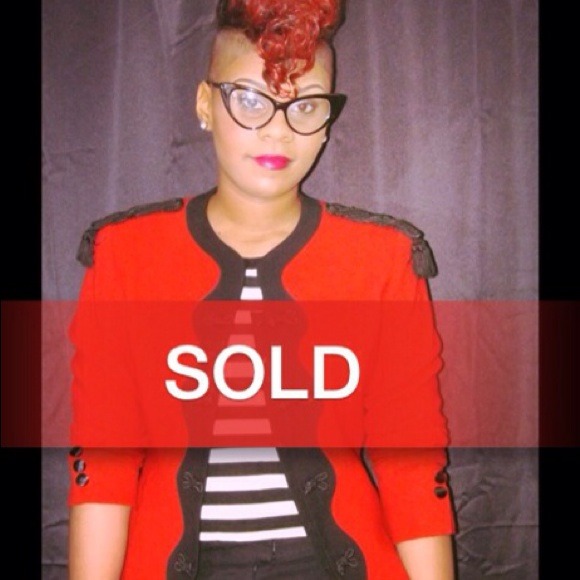 💥New Item💥 Hot Red Blazer