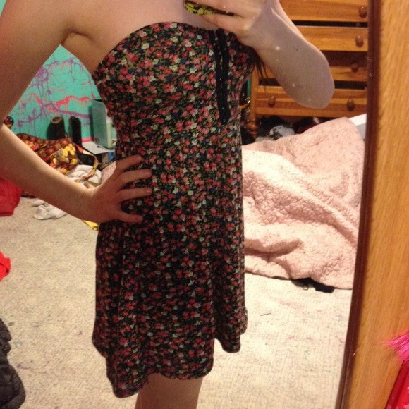 Floral forever 21 dress!