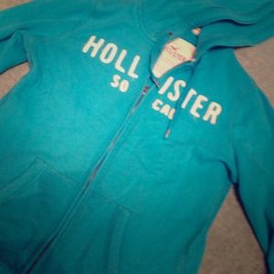 Hollister zip up sweatshirt