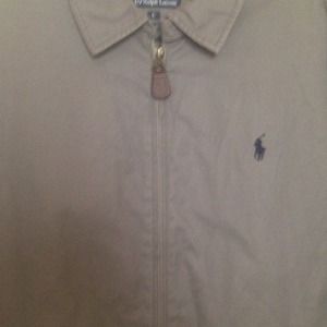 Vintage grey polo jacket