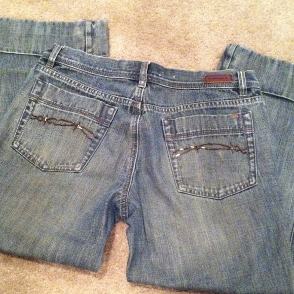 Calvin Klein denim capris