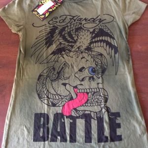 Brand New Ed Hardy T