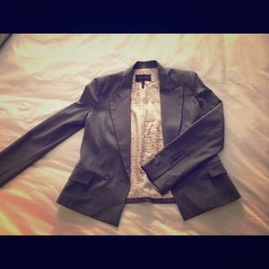 bcbg gray blazer NWOT