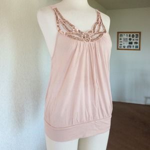 Sequined pink H&M top