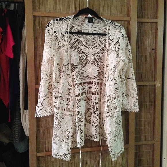 Open Knit cardigan