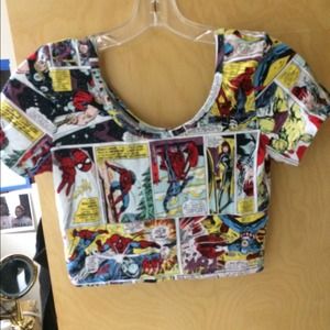 Marvel Spiderman Crop top