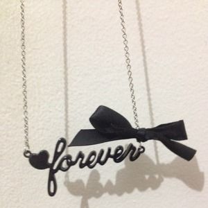 Black Forever necklace