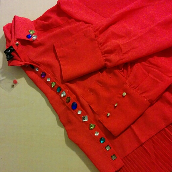 SOLD--Rhinestone HiLo Shirt